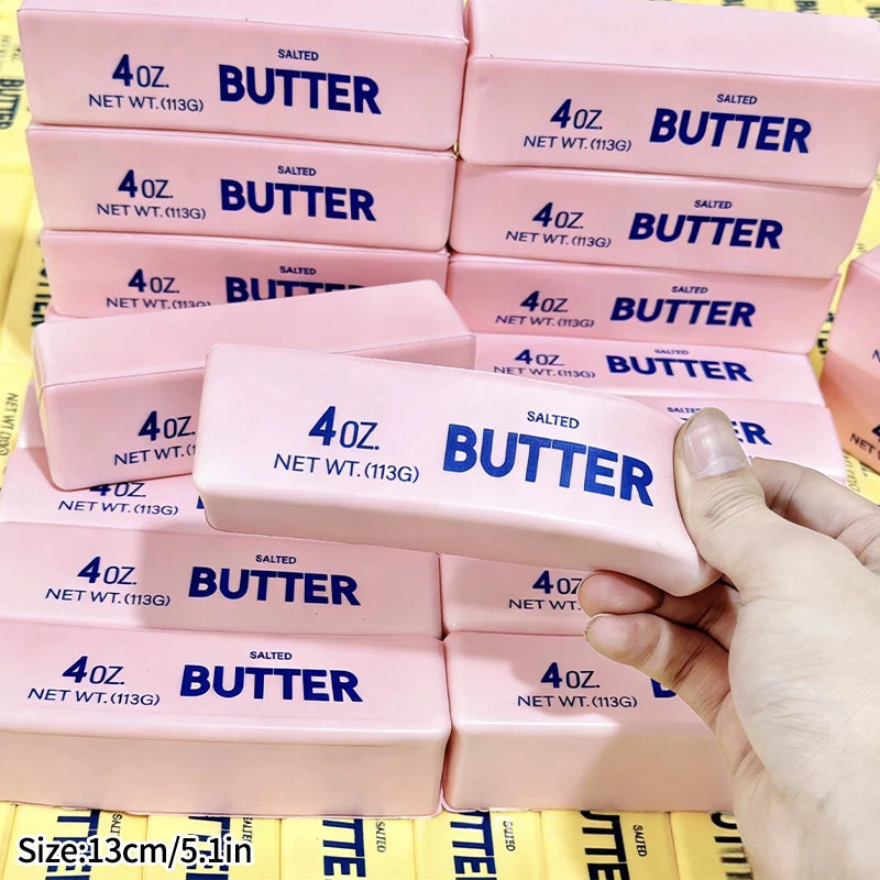 Squishy Butter, Cheese and Chocolate