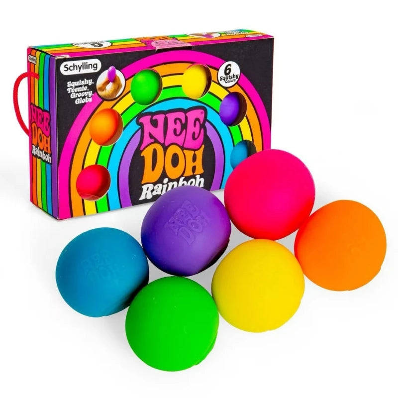 Nee Doh Rainbow Ball Pack