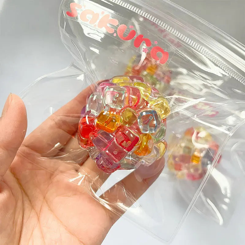 Squishy Bead Rainbow Ball