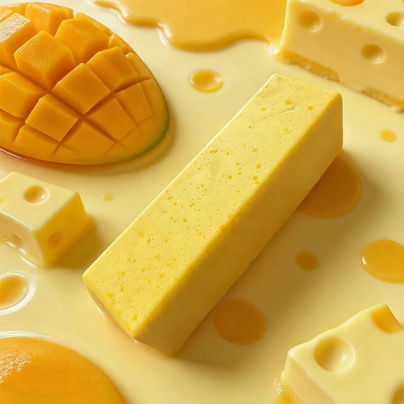 Squishy Butter, Cheese and Chocolate