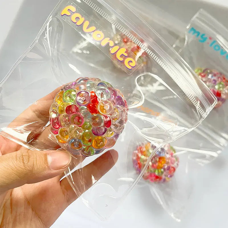 Squishy Bead Rainbow Ball