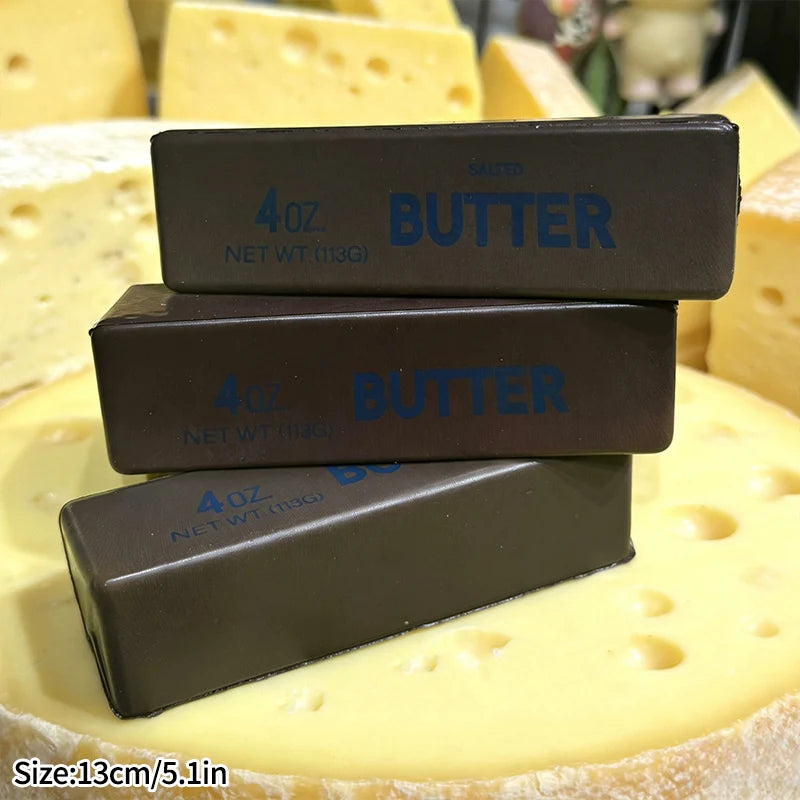 Squishy Butter, Cheese and Chocolate