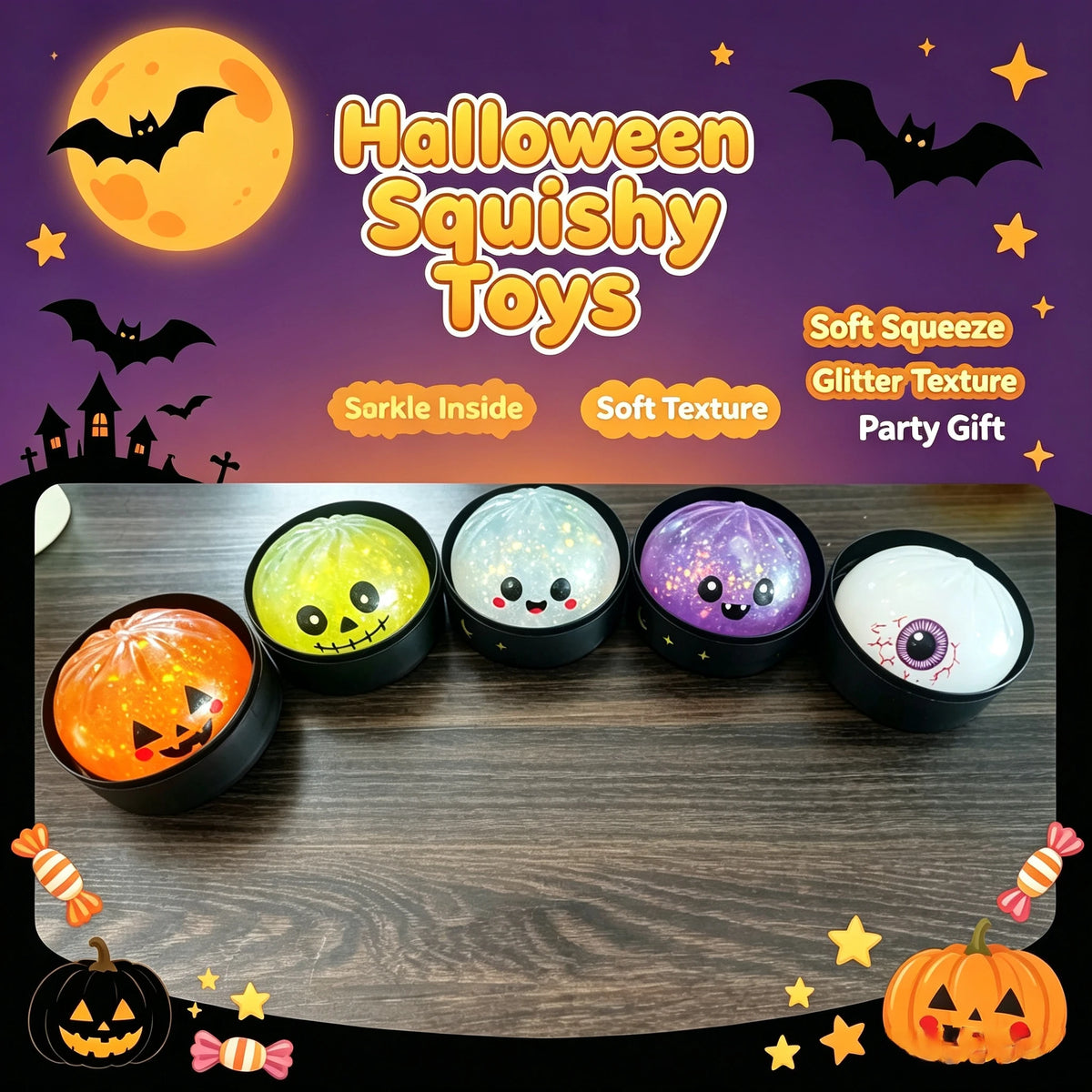 Halloween Dumpling Squishy